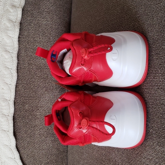 Champion Hyper C Pilot Scarlett red shoes - Picture 7 of 12